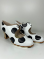 M77 Lunares Cordones Box Blanco Box Negro CA LAC Rozmiar 38,5