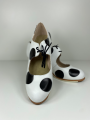 M77 Lunares Cordones Box Blanco Box Negro CA LAC Rozmiar 38,5