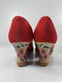 M69 Arty CHAROL ROJO ANTE ROJO CLAVER ROJO Rozmiar 39