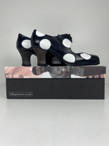 M77 Lunares Cordones BOX NEGRO BOX BLANCO CA LAC OSC Rozmiar 39