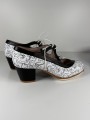 M37  CANDOR CLAVEL BLANCO BOX NEGRO CUB Rozmiar 40,5