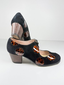 M77 LUNARES CORDONES ANTE NEGRO CUAREY MARRON CUB LAC OSC Rozmiar 38