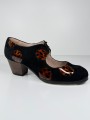 M77 LUNARES CORDONES ANTE NEGRO CUAREY MARRON CUB LAC OSC Rozmiar 38